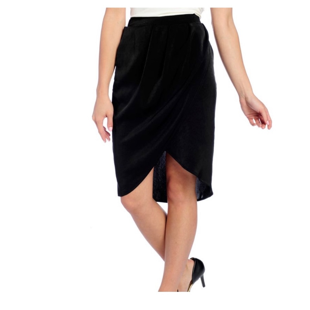 Foreign Exchange Black Tulip Skirt
